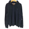 トミーヒルフィガー TOMMY HILFIGER ロゴ刺繍 ショールカラー スウェット シャツ メンズ import:XL